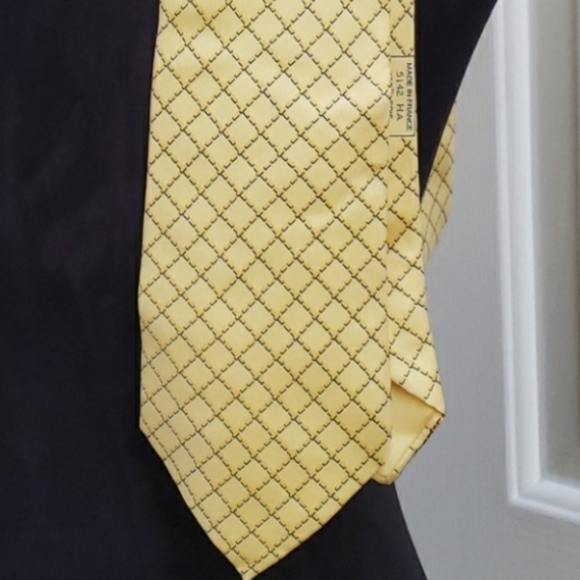 100% Auth HERMES TIE Silk Necktie Mens CLA… - Picture 5 of 5